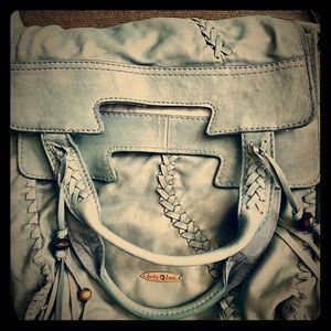 Leather Lucky Brand Convertible Shoulder Bag